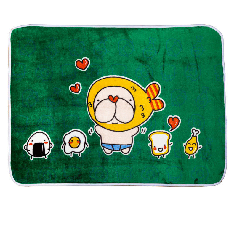 Blanket Pet Quilt Fall Winter Pet Thicken Blanket Warm Flannel Sleeping Blanket