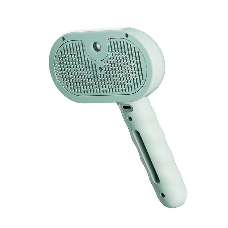 New Chevaroo Horse Steam Brush, Chevaroo 3-in-1 Self-Cleaning Steam Pet Brush For Shedding, Pet Steam Brush, Silicone Bristle Head 360 Rotating Pet Steam Brush