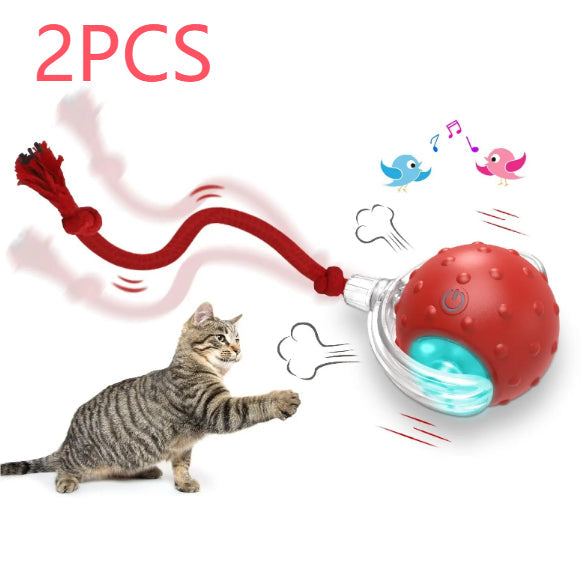 Interactive Cat Toy Ball Super Drive Cat Rolling Ball